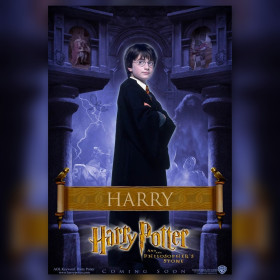 Harry Potter diamond painting tela strass lucidi Hogwarts