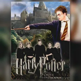 Harry Potter Ordre du Phénix diamond painting toile strass brillants