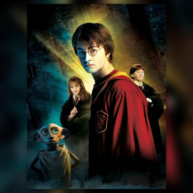 Diamond painting Harry Potter équipe magique strass brillants toile terminée