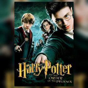 Dumbledore's Army under stormy sky diamond painting shiny rhinestones kit