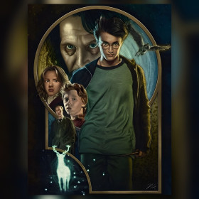 Diamond Painting Leinwand Harry Potter Gefangener von Askaban glänzende Strasssteine