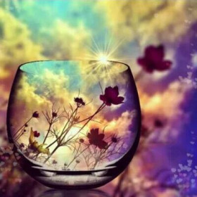  Shine Glass Diamond Painting Glassware