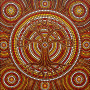 Arbre de vie en points aborigènes