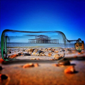 Pittura a diamante Bottiglia di vetro Diamond Painting Vetreria