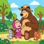 Masha and the Bear Forest Friends