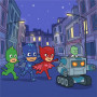 Catboy Owlette and Gekko Chasing Romeo's Robot