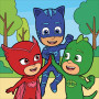 Catboy Owlette and Gekko High Five Celebration