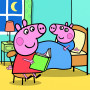 Peppa lit une histoire à George