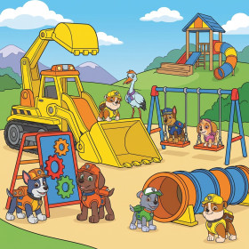 Playground Adventure with Rubble and the Crew