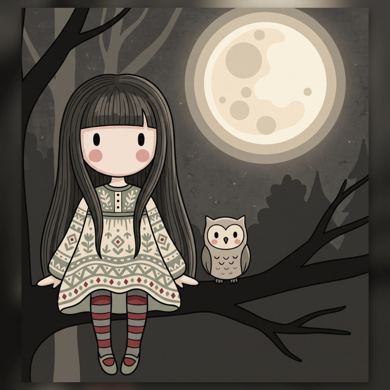 La Fille à la Pleine Lune