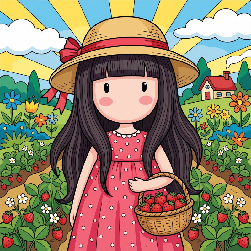 Gorjuss tra le Fragole