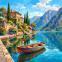 Lake Como Villa Garden