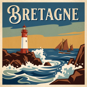 Phare Breton sur les Rochers