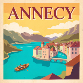 Annecy aan het turquoise meer