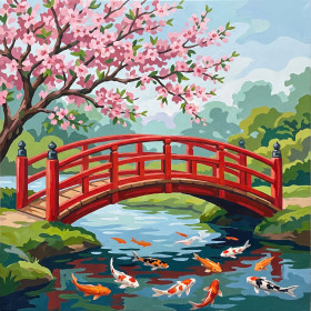 Ponte Rosso e Carpe Koi