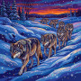 Twilight Pack in Deep Snow