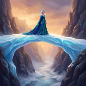 La reine sur le pont de glace