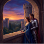 Castle Window Lady and Knight