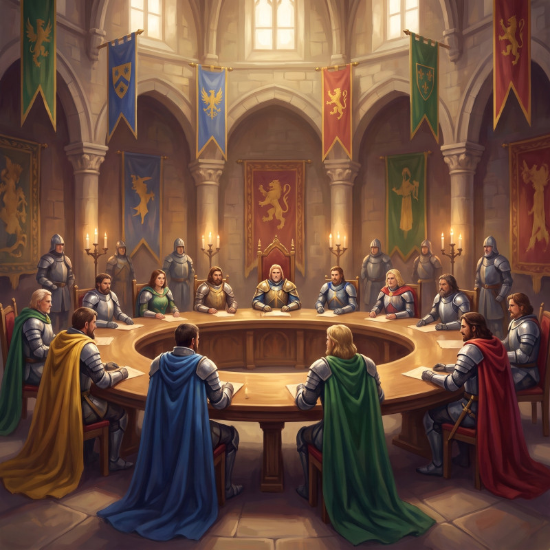 Round Table of Knightly Banners