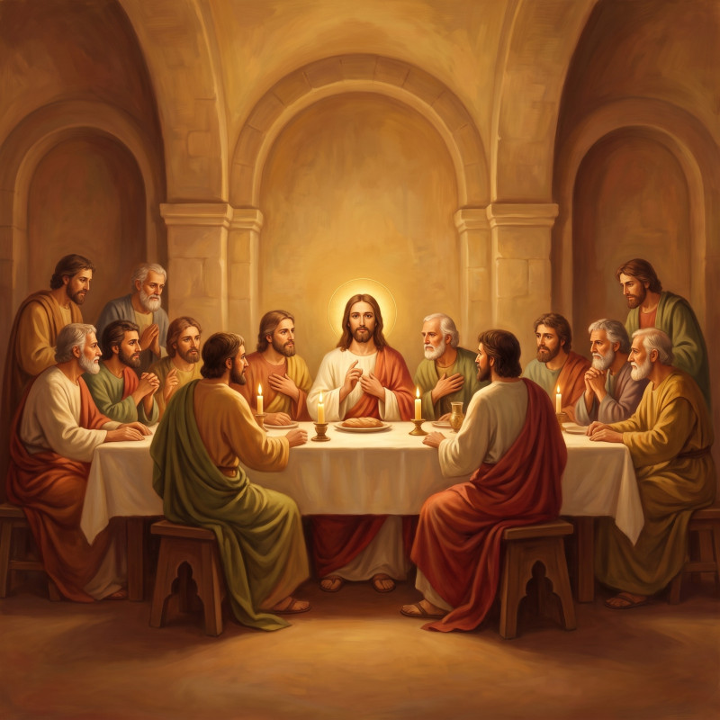 L'Ultima Cena in Toni Caldi
