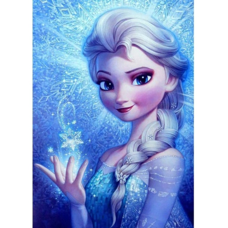  Frozen: De Magische Sneeuwvlok Diamond Painting Disney