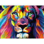  Leeuw Pop Art Intens Diamond Painting Kits Leeuwen & Tijgers