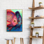  Buntes Diskusfisch-Duo Diamond Painting Fische