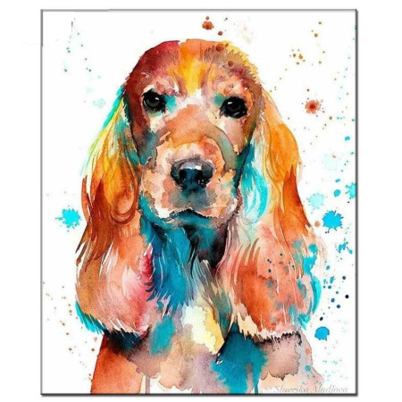  Amerikanischer Cocker Spaniel Diamond Painting Hunde