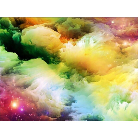 Nébuleuse de Couleurs Diamond Painting Nuage