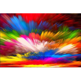  Explosion der Farben Diamond Painting Wolke