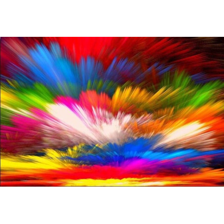  Explosion der Farben Diamond Painting Wolke