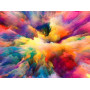  Wolke aus Farbpulver Diamond Painting Wolke