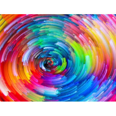  Nuage Coloré Tourbillon Diamond Painting Nuage