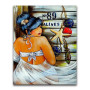 Damesbadpak Diamond Painting personages