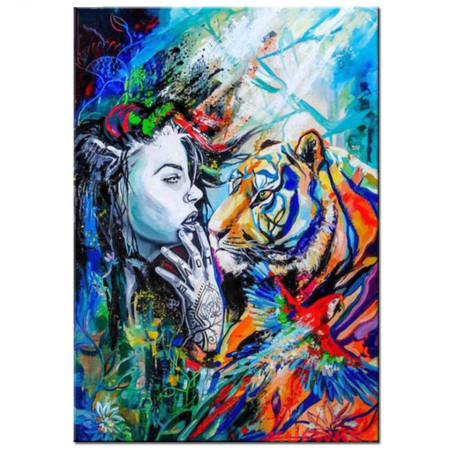  Wild Connection Diamond Painting Kits Lions & Tigers