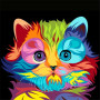  Cat: The Pop Portrait Diamond Painting Cats