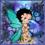  Betty Boop Vlinder Diamond Painting Betty Boop