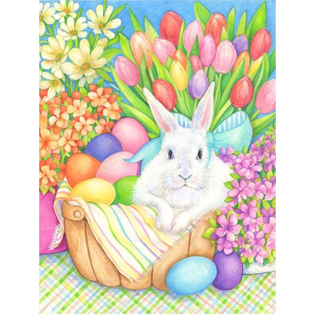  The Easter Bunny Gift Basket Diamond Painting Easter
