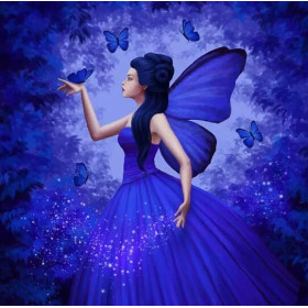  Papillon Jade Diamond Painting Dessins animés