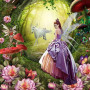  Butterfly Girl Chloe Cartoon Diamond Painting