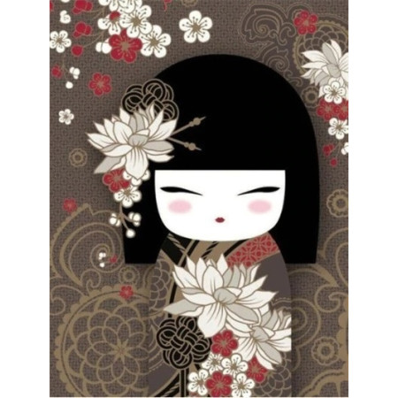  Kimono Akane Diamond Painting Manga Japonais