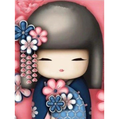  Kimono Akemi Diamond Painting Manga Japonais