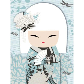  Kimono Girl Akihiko Diamond Painting Japanese Manga