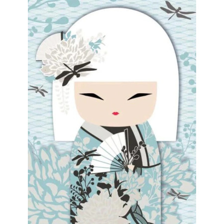  Kimono Girl Akihiko Diamond Painting Japanese Manga