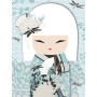  Kimono Girl Akihiko Diamond Painting Japanese Manga