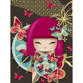  Kimono Akito Diamond Painting Manga Japonais