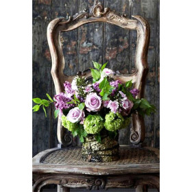  Daria Flowers on a Chair