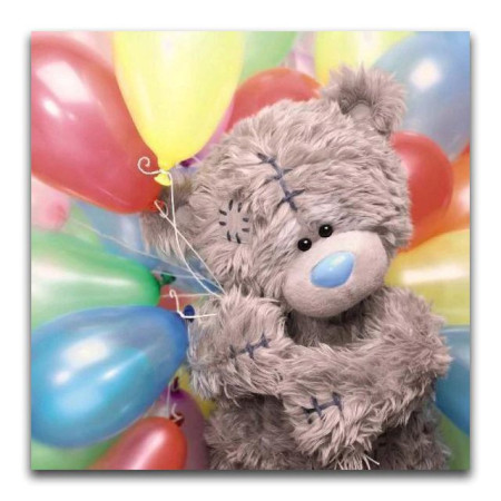  Teddy Bear Balloon Teddy Bear Diamond Painting