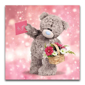  Teddybeer voor jou Diamond Painting Beertjes