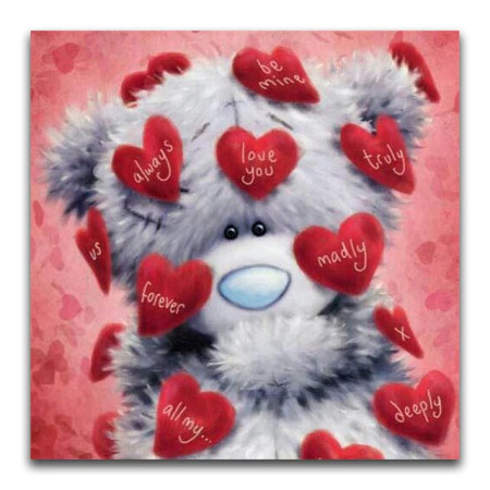  Peluche Love You Diamond Painting Oursons